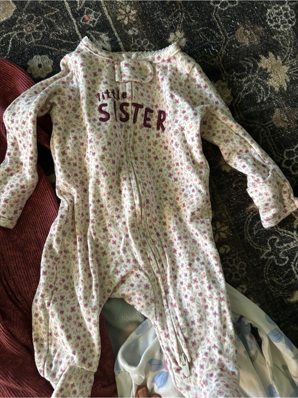 13 Newborn Girl  bundle sleepers - Picture 8 of 9